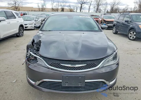 2016 Chrysler 200 Limited z USA, uszkodzony, nr VIN 1C3CCCABXGN173032